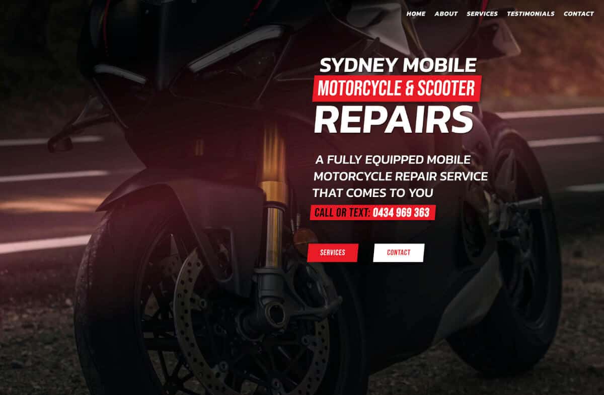 Sydney Mobile Motorcycle \u0026 Scooter 